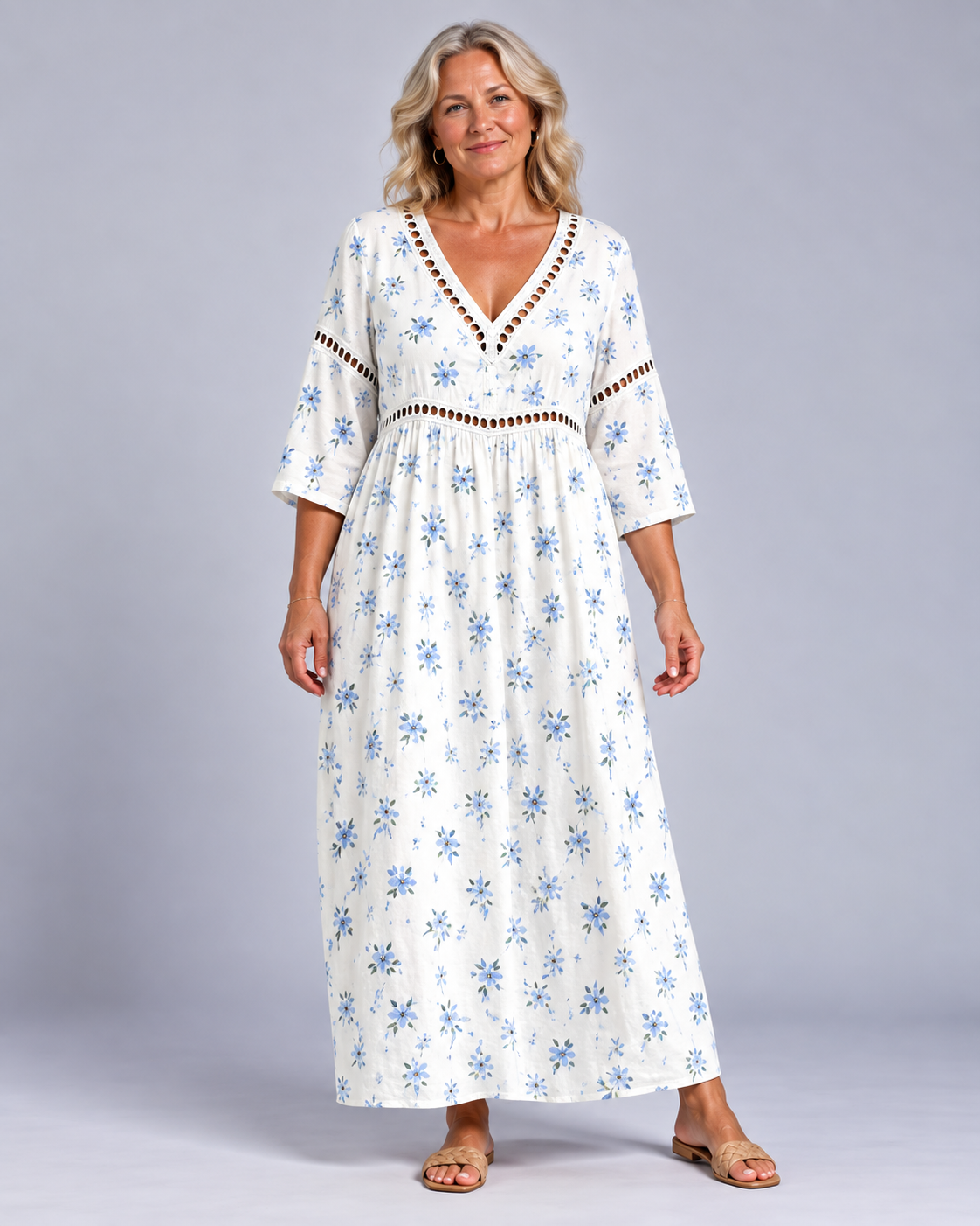 Evanthe - Soft Summer Midi Dress