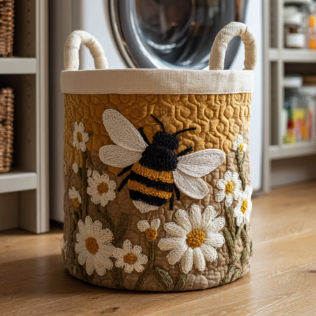 Bee | Quilted Storage Basket