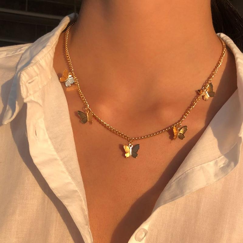 Blooming Butterfly Transformation Necklace