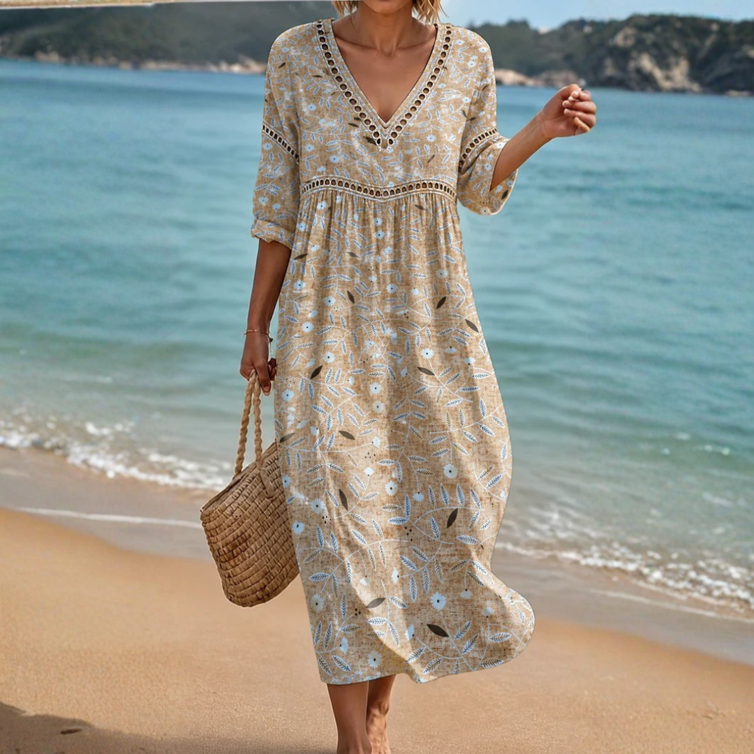 Aylin - Comfortable Midi Dress