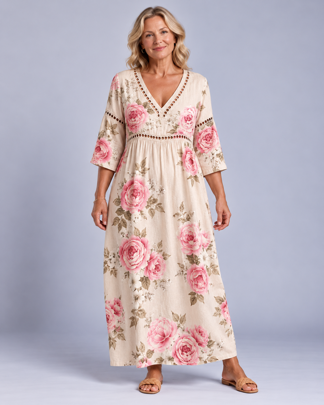 Anika - Graceful Everyday Midi Dress