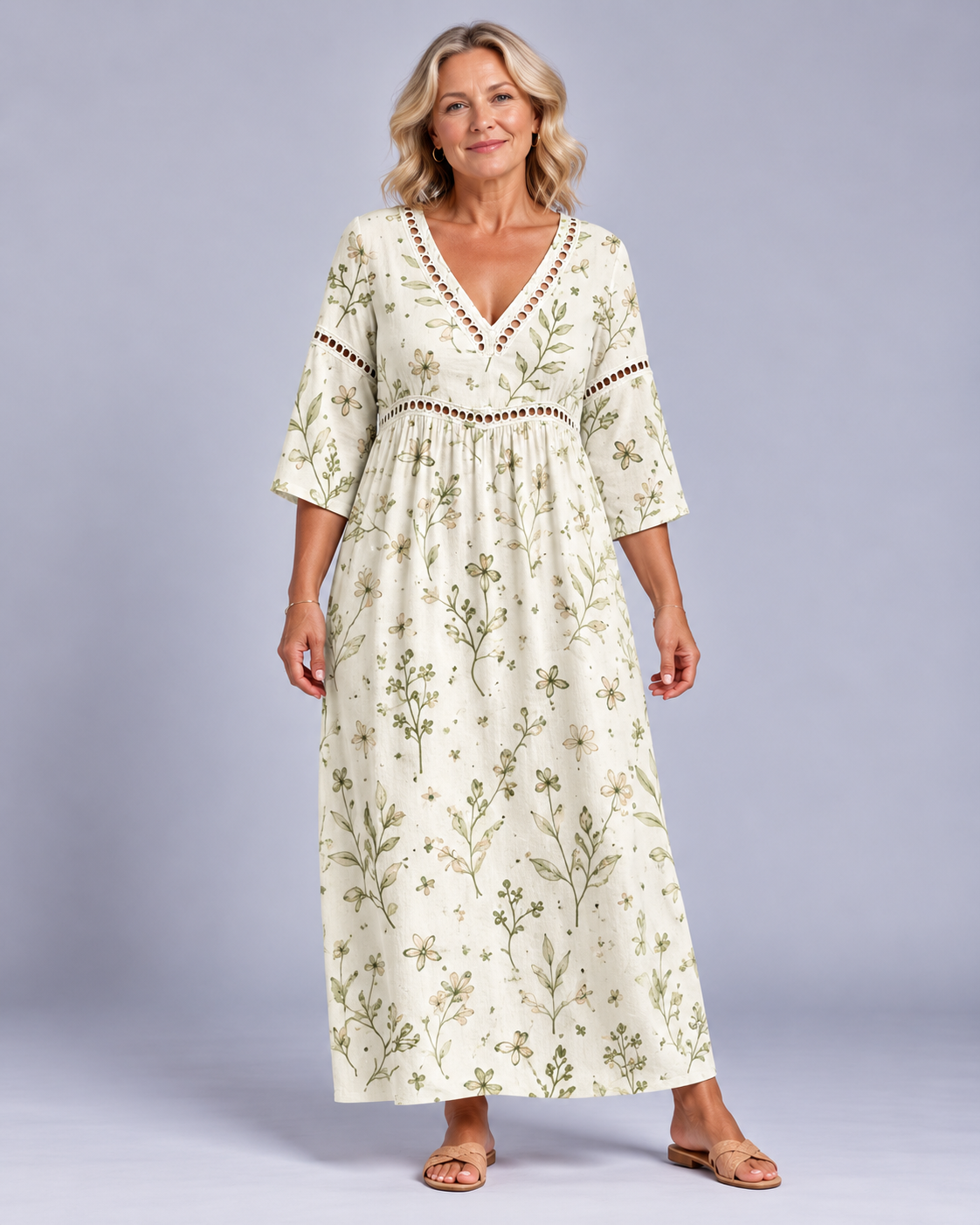 Genevieve - Graceful Flowing Dress
