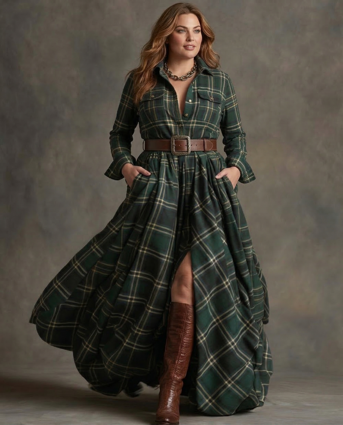 Scarlett | Belted Dress